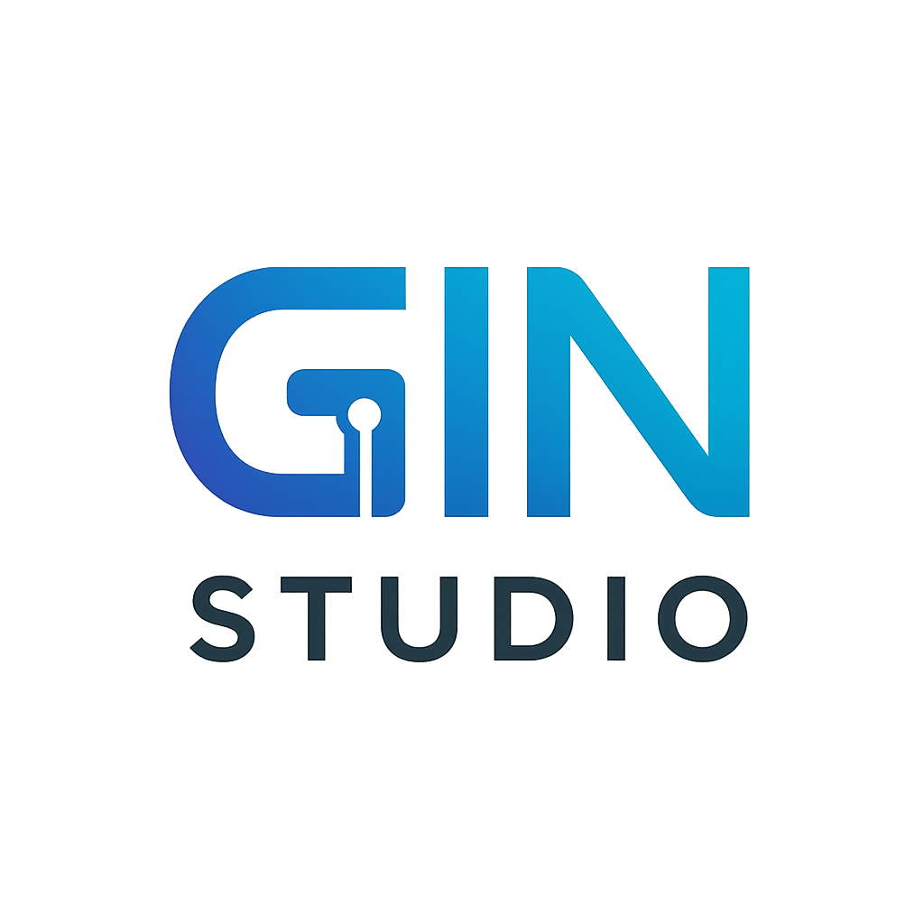 Gin Studio Logo Light